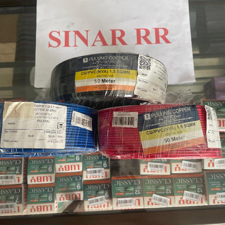 KABEL NYA 1 x 1,5MM - PULUNG COPPER 50 METER