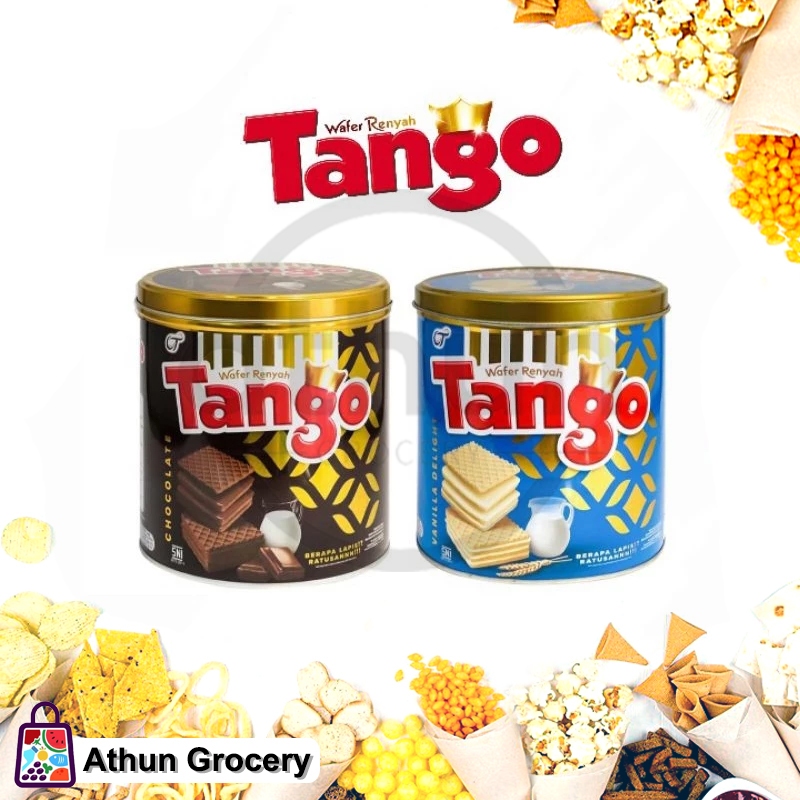 

Wafer Tango Kaleng Kemasan 240gr