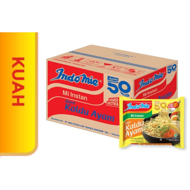 

Indomie kaldu isi 5 pcs
