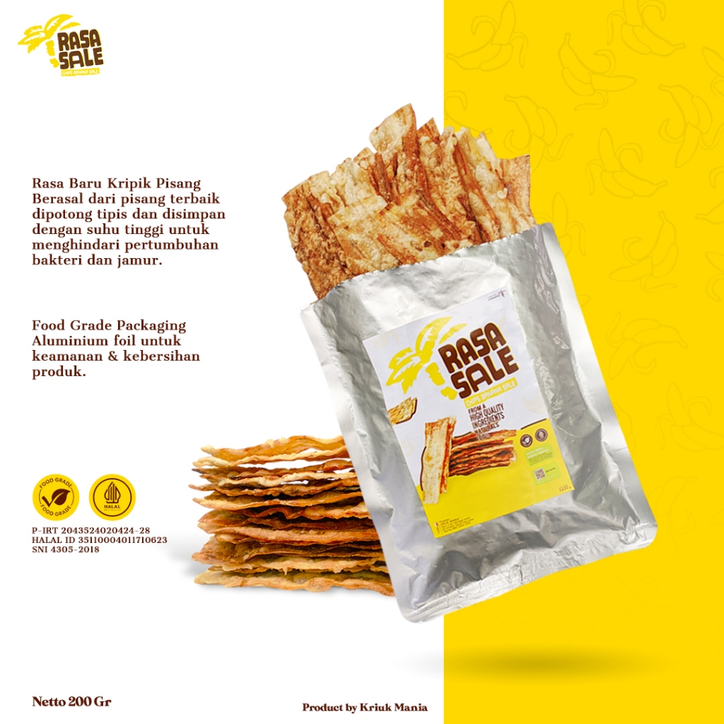 

SALE PISANG ORIGINAL KHAS | Netto 200 Gram