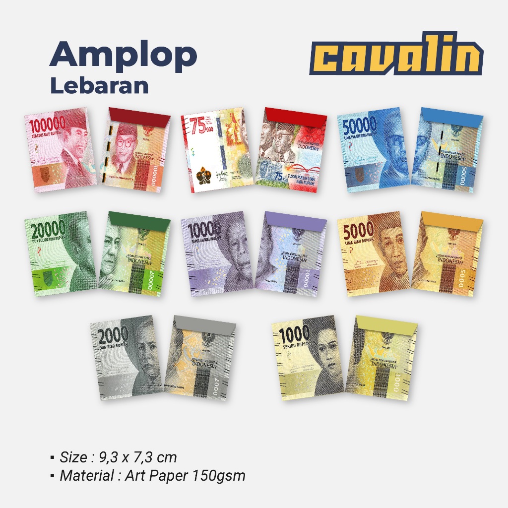 

AMPLOP MOTIF UANG ( 10 PCS KECIL )