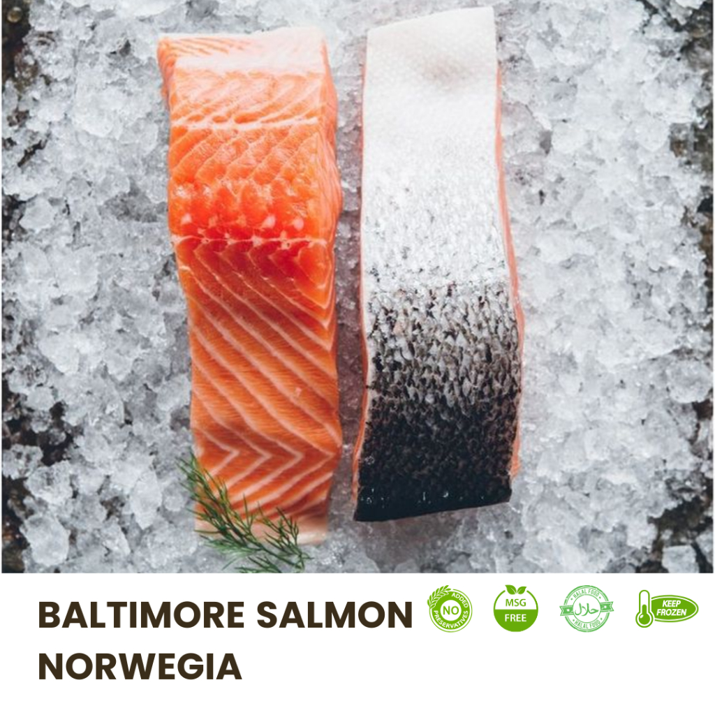 

NORWEGIA FRESH SALMON 100 GR FAV hotel , resto , cafe