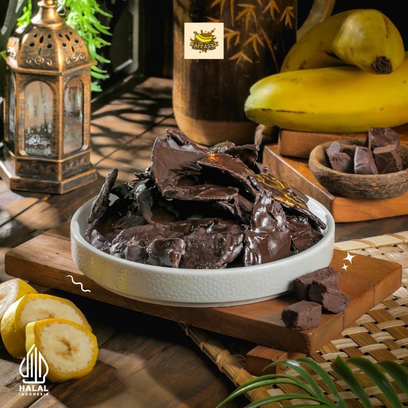 

Keripik Pisang Coklat Lumer Box 250 Mili