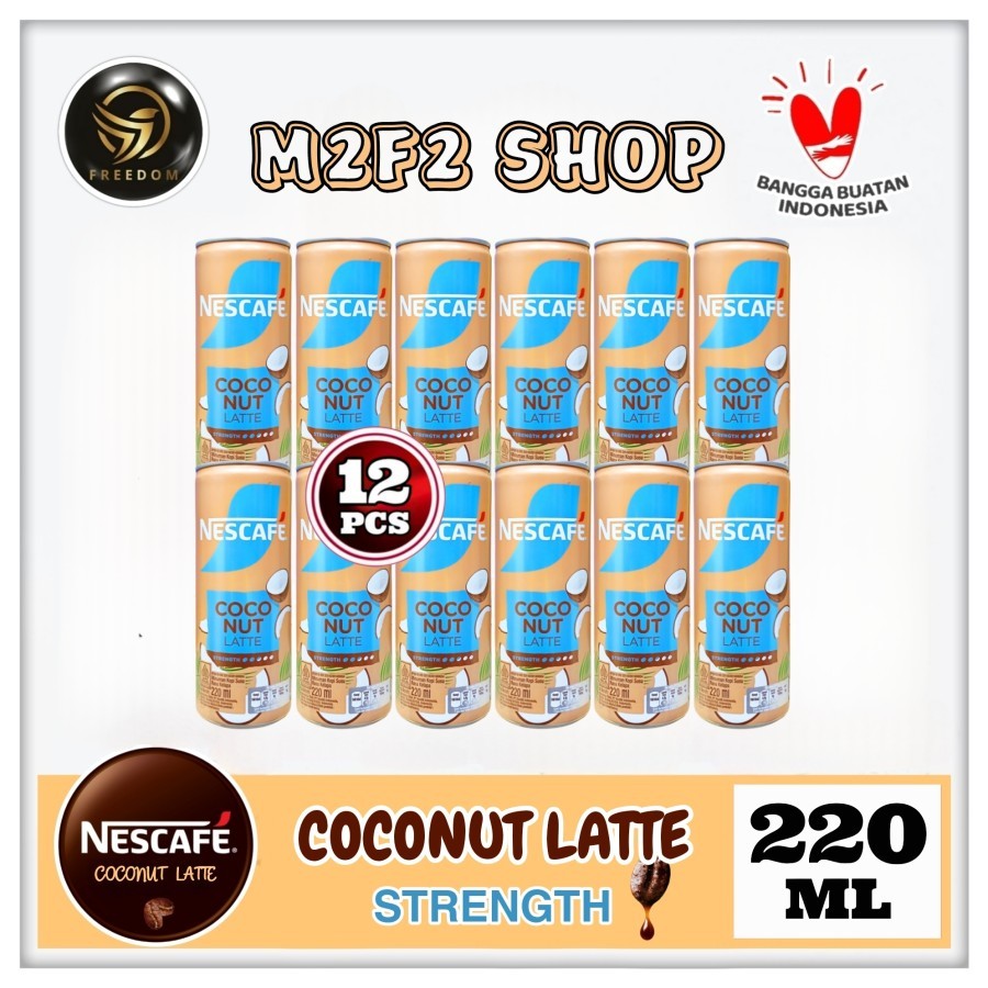 

Nescafe Ala Cafe Coconut Latte Can | Kopi Susu Rasa Kelapa Kaleng - 220 ml (Kemasan 12 Pcs)