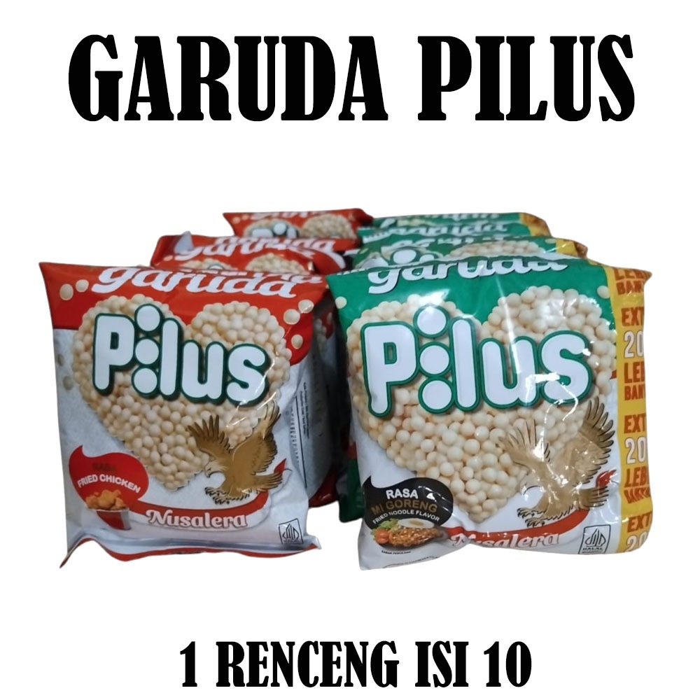 

GARUDA PILUS NUSALERA MIE GORENG / FRIED CHICKEN RENCENG ISI 10