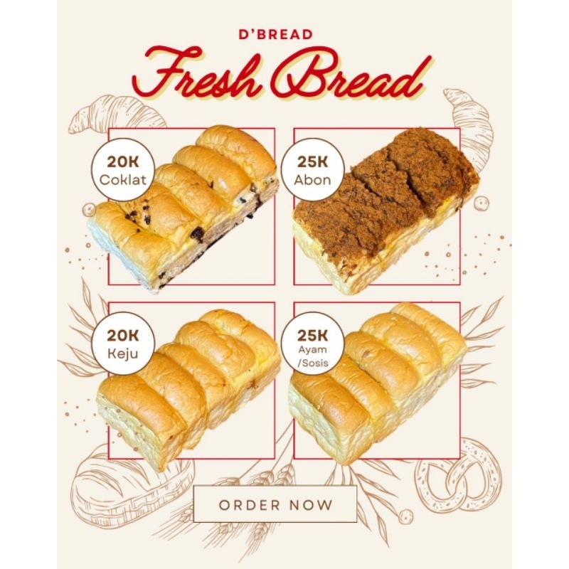 

Roti Fresh Aneka Isi Besar