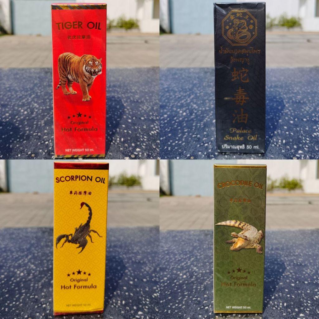 GREEN SEVEN Crocodile Oil ORIGINAL, Tiger Oil, Scorpio Oil, Snake Oil Original Thailand HOT FORMULA 