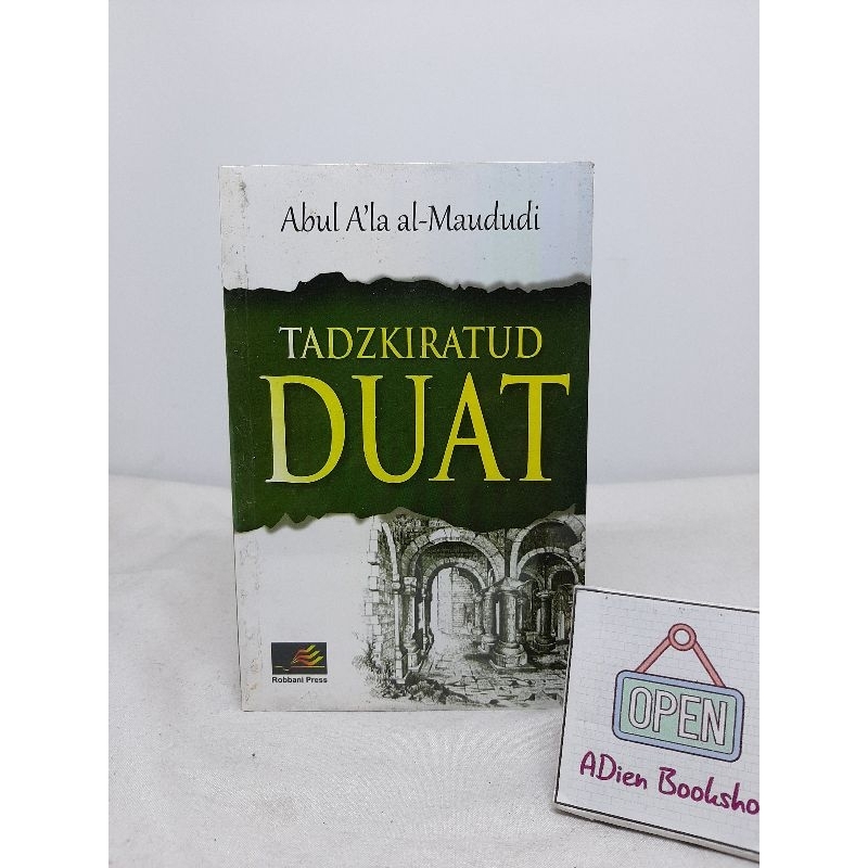 BUKU TADZKIRATUD DUAT ABUL ALA AL MAUDUDI ROBBANI PRESS
