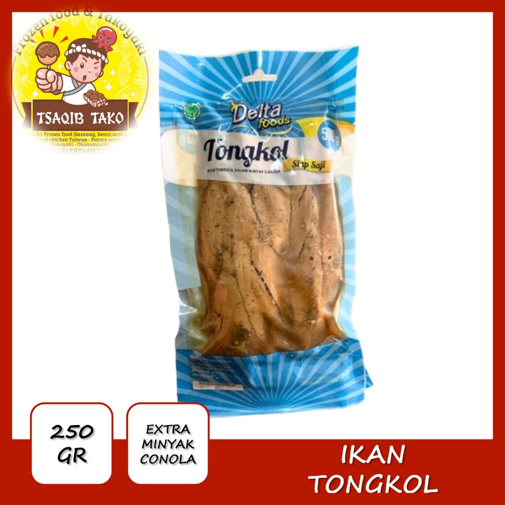 

TERMURAH DELTA FOOD Ikan Tongkol Siap Saji Makan DELTAFOODS