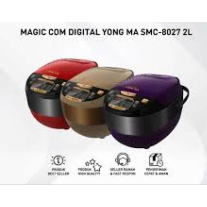 Magic Com Yong Ma SMC 8027 YongMa 2 Liter
