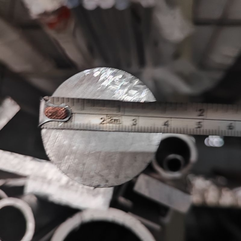 As Aluminium Od 38 X 1Meter Alumunium Dural Bulat Diameter 38Mm X 1000 Co
