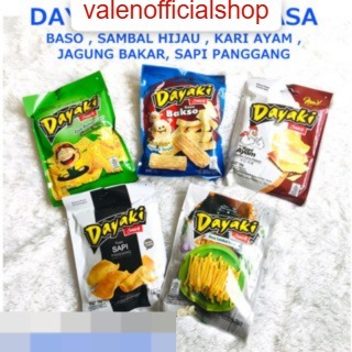 

[VLN] DAYAKI SNACK 5 RASA / 1 Pack isi 10 Pcs RUMPUT LAUT SAPI PANGGANG KARI AYAM BAKSO SAMBAL HIJAU ENAK RENYAH DAN MURAH