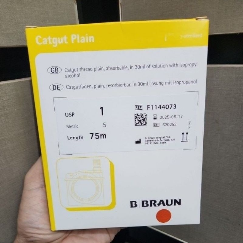 Catgut Plain No. 1 B-Braun