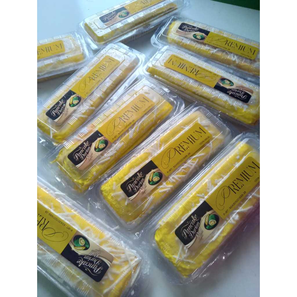 

Pancake durian roll medan Premium 255gr