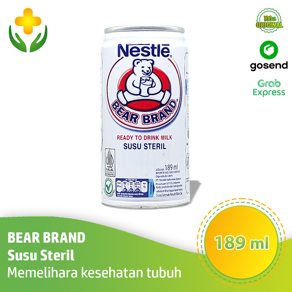 

Bear Brand Susu Steril 189 ml