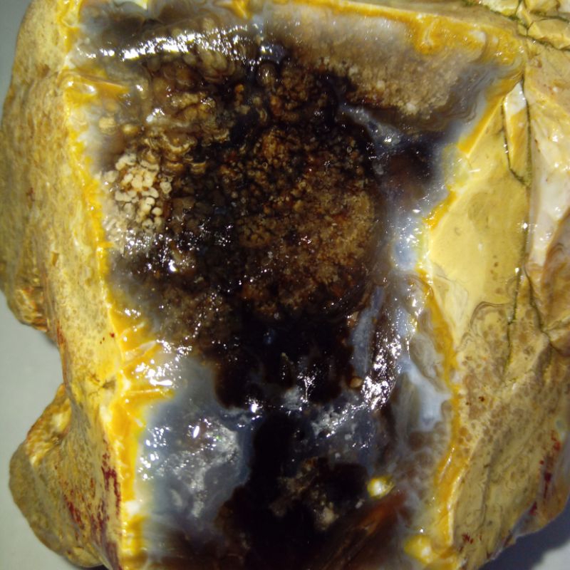 Original Batu Badar Emas Kristal HQ