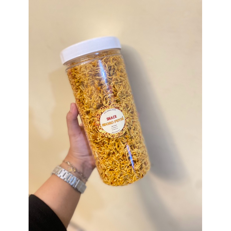 

Mie Kriwul Pedas - Snack Mie Kering Kemasan Toples