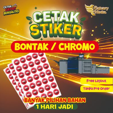 

Cetak Stiker A3+_Bontak_Chromo_Cromo_Label_Murah_Sehari Jadi_Cepat_Kilat