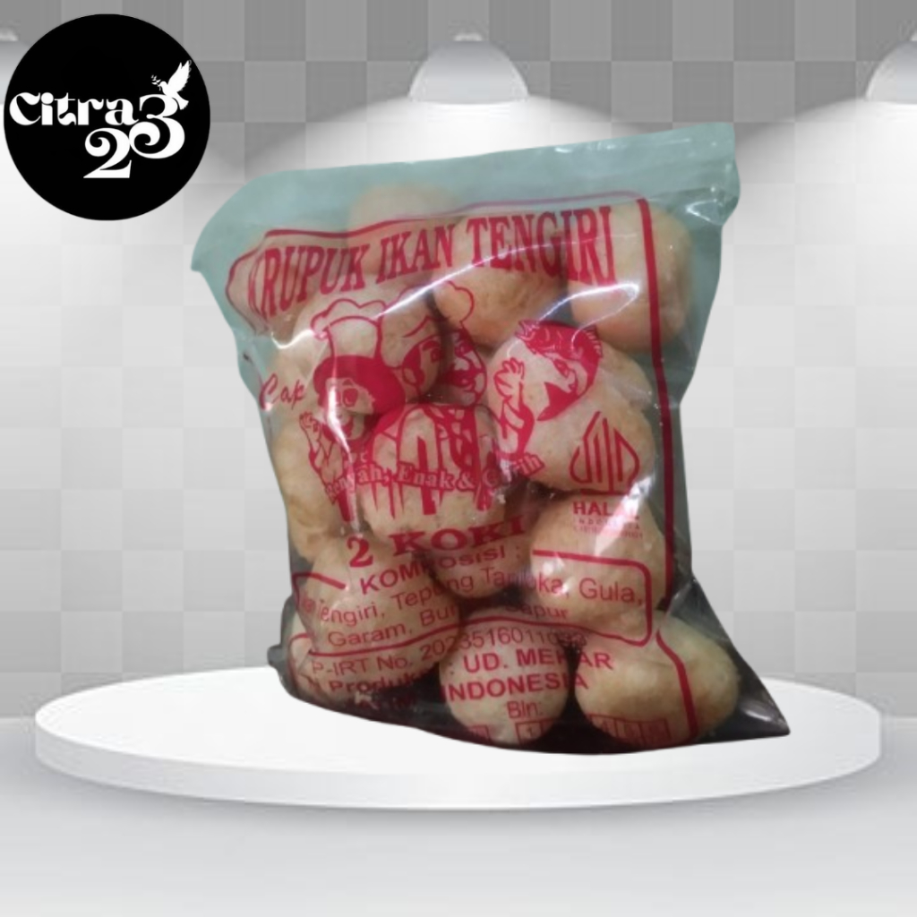 

Kerupuk Baso Ikan Tenggiri 50 gram - Lezat dan Renyah!!