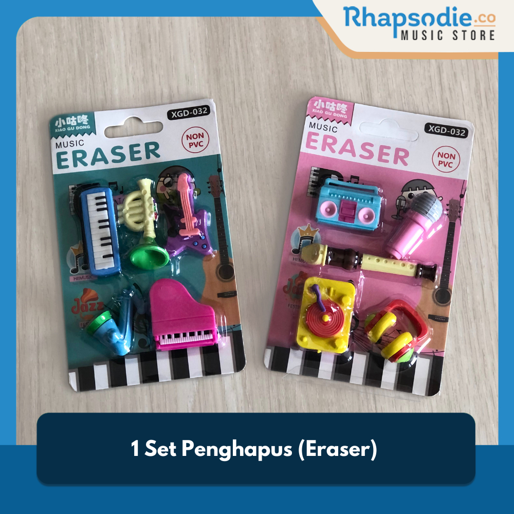 

1 Set Penghapus (Eraser)