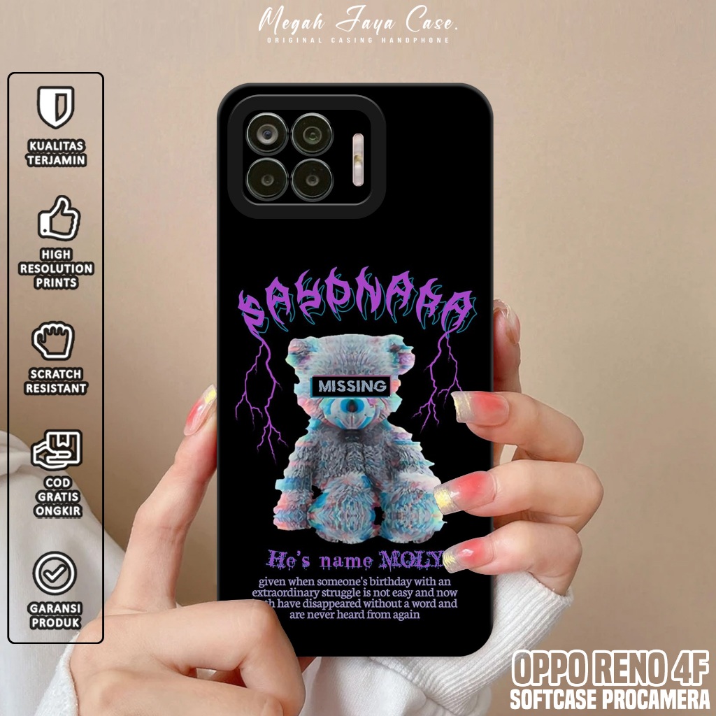 Softcase OPPO RENO 4F - Case Hp OPPO RENO 4F Motif BNKA - Silikon Hp OPPO RENO 4F - Casing OPPO RENO