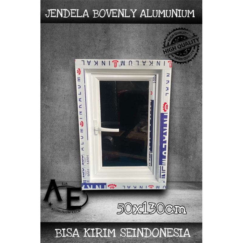JENDELA ALUMUNIUM BOVENLY 50x130cm