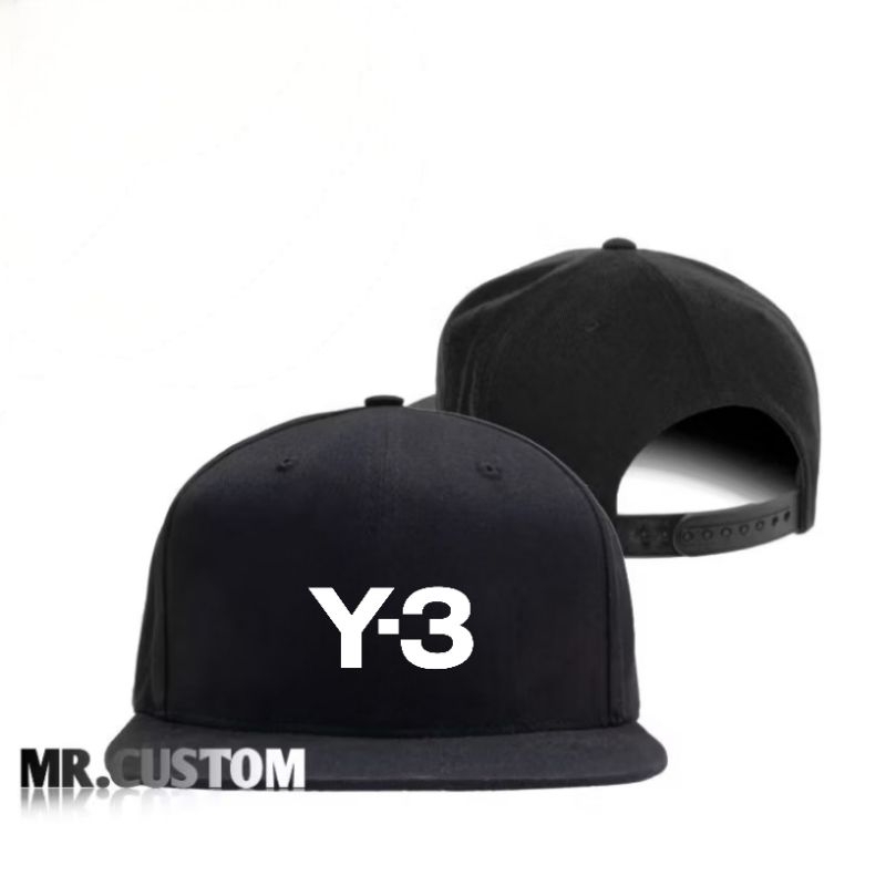 Topi Snapback Premium Brand Y-3 Yohji Yamamoto/ Topi Trucker Snapback Casual Pria Wanita Dewasa
