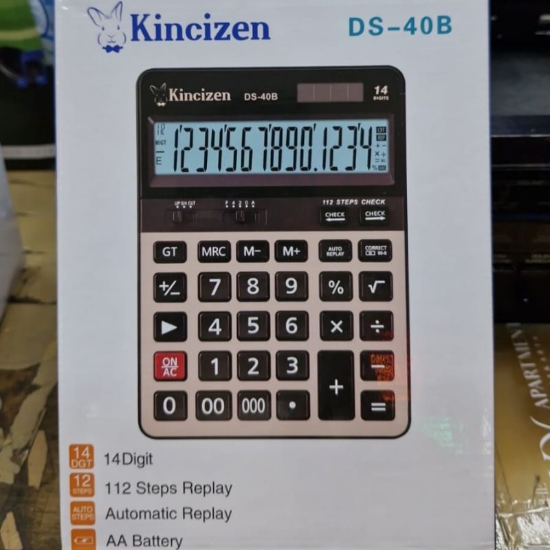 

KINCIZEN KALKULATOR 14 DIGIT DS 40B