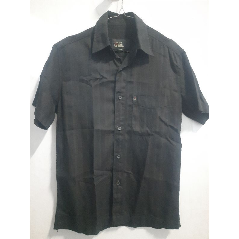 kemeja Gabrielle Hitam