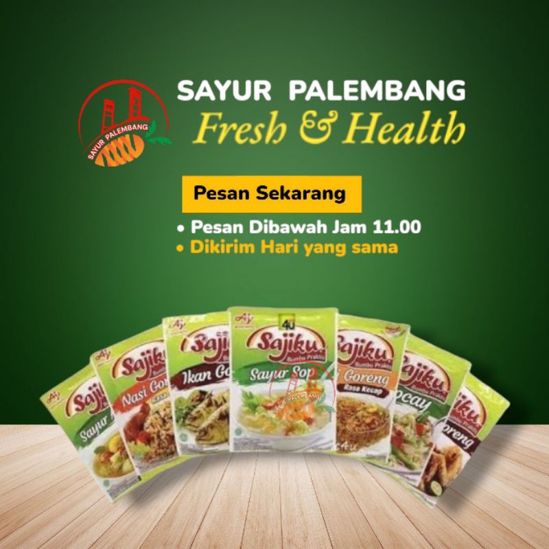 

Bumbu Instan Sajiku All Varian - Sayur Palembang