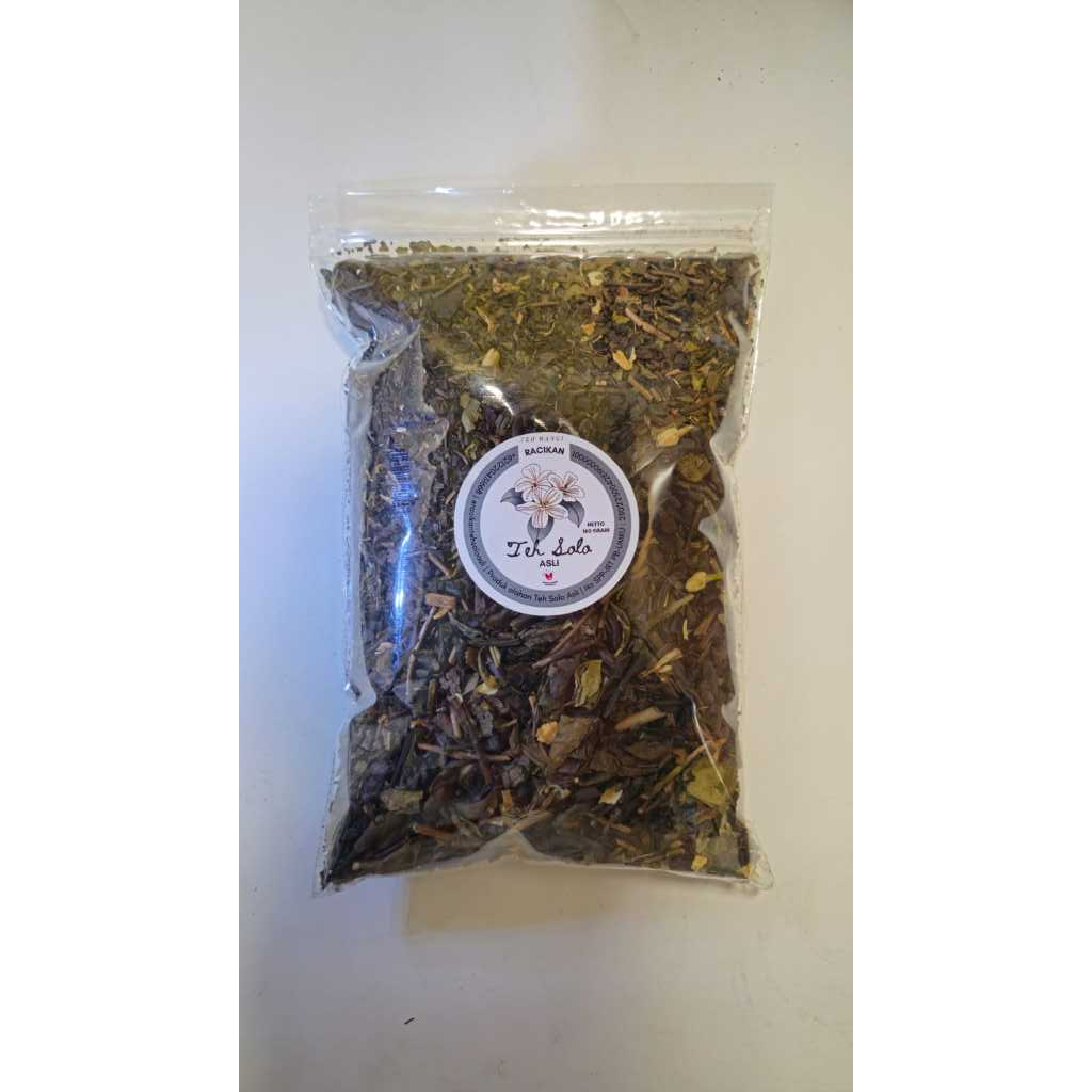 

Teh Solo Paket Jualan 250 Gram. Bahan Baku Teh Solo,Racikan Daun Teh Solo Asli.