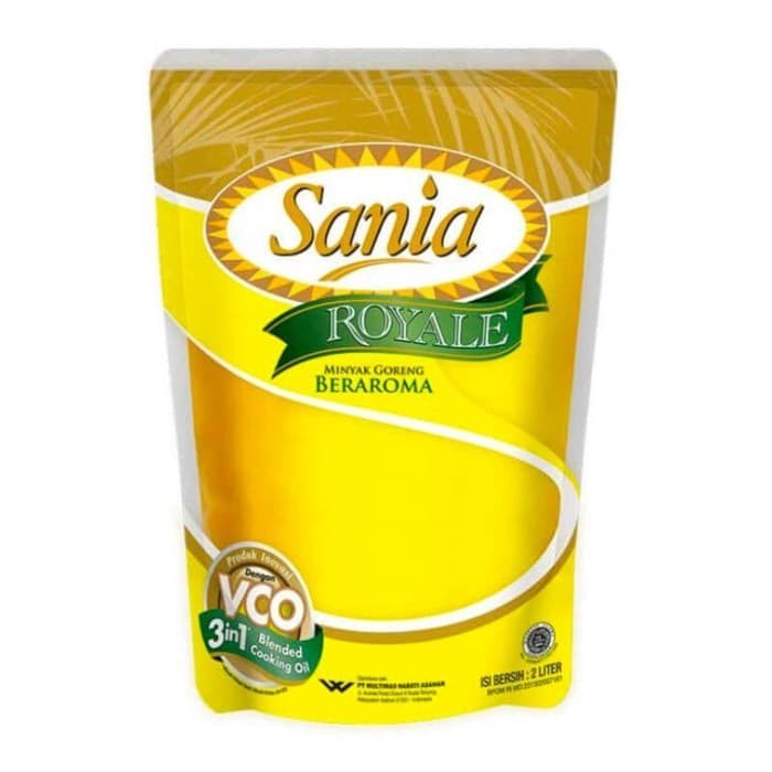 

minyak goreng sawit sania royale with vco 2 liter