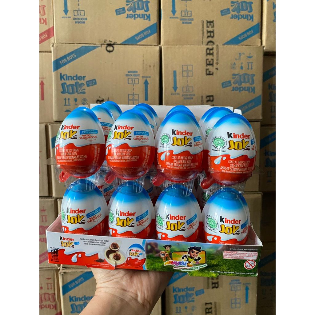 

Kinder Joy Biru dan Kinder Joy Pink