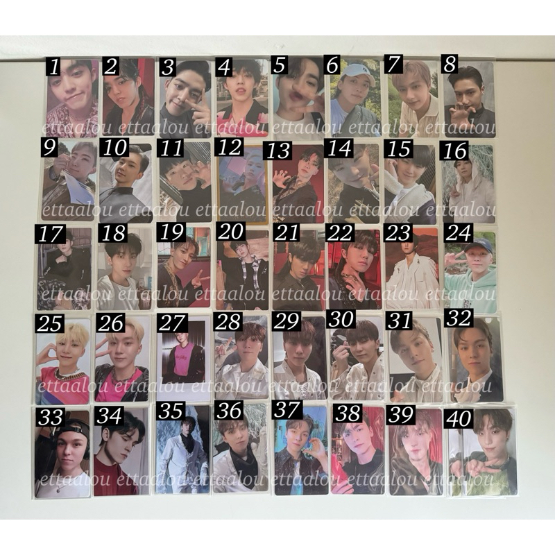 [BACA DESKRIPSI] PHOTOCARD PC SEVENTEEN SCOUPS SEUNGCHEOL JEONGHAN JUN HOSHI WONWOO WOOZI THE8 MINGH