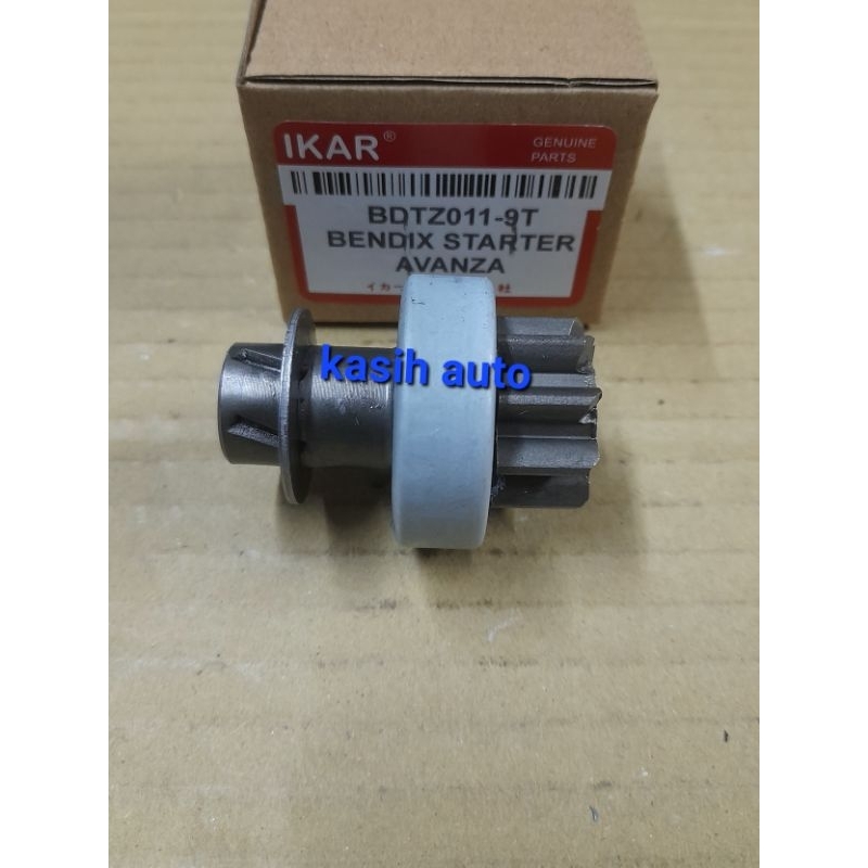 bendix starter drive stater bendik 9T Avanza 1,3
