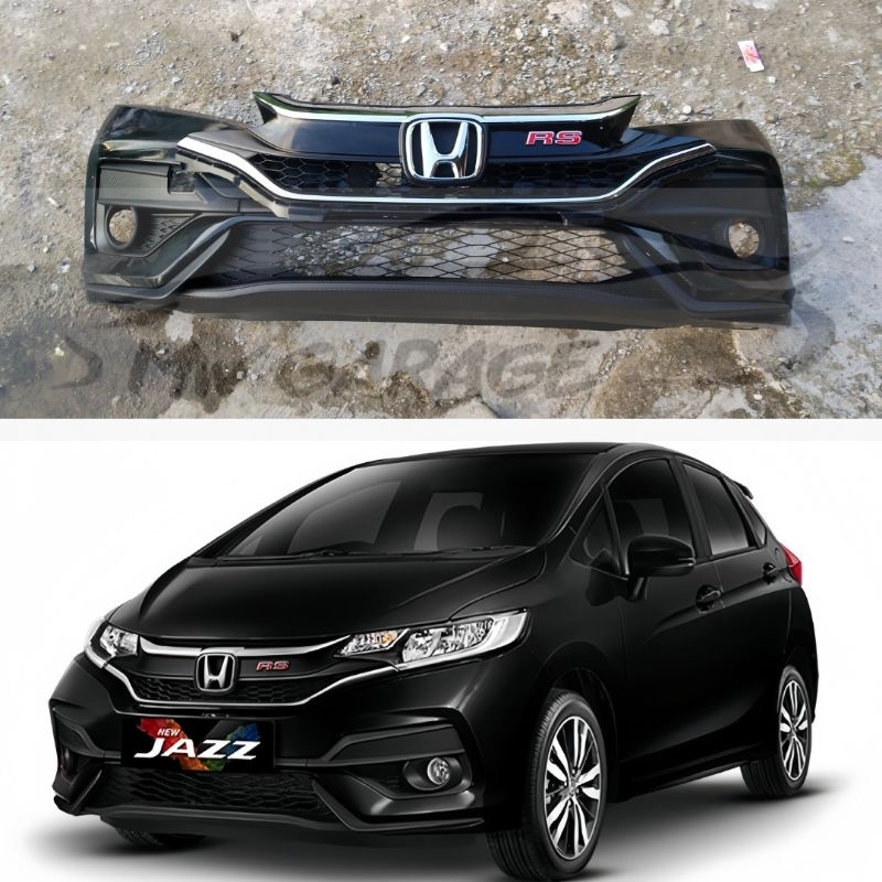 Bumper depan Honda Jazz RS GK5 Facelift Original Fullset 2018 2019 2020 2021 2022