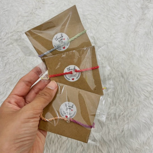 Gelang Benang Rajut Katun