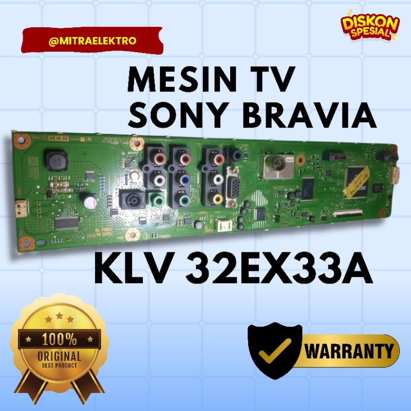MESIN TV KLV32EX33A SONY BRAVIA ORIGINAL