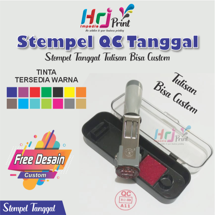 

Stempel QC Tanggal | Stempel Tanggal Shiny QC Passed | Stempel Shiny Tanggal Custom Tulisan
