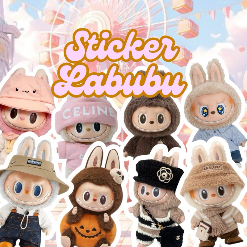 

sticker labubu 5,5cm