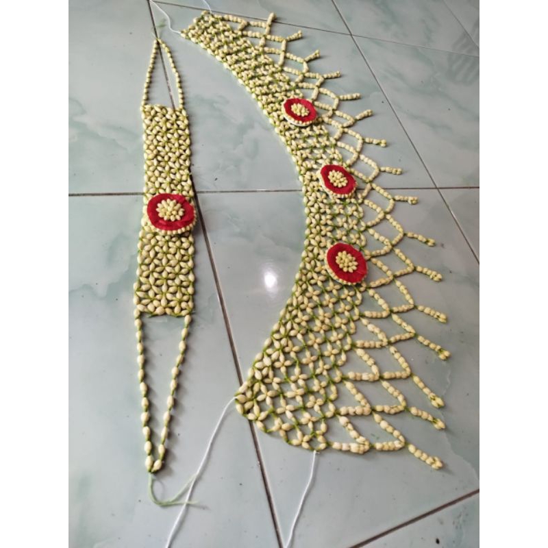 ronce roncean melati asli bunga fresh untuk siraman 7 bulanan, sukuran, pesta bumil