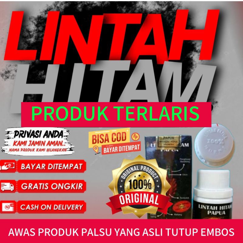 Minyak urut lintah hitam papua original alat p3k salep krim