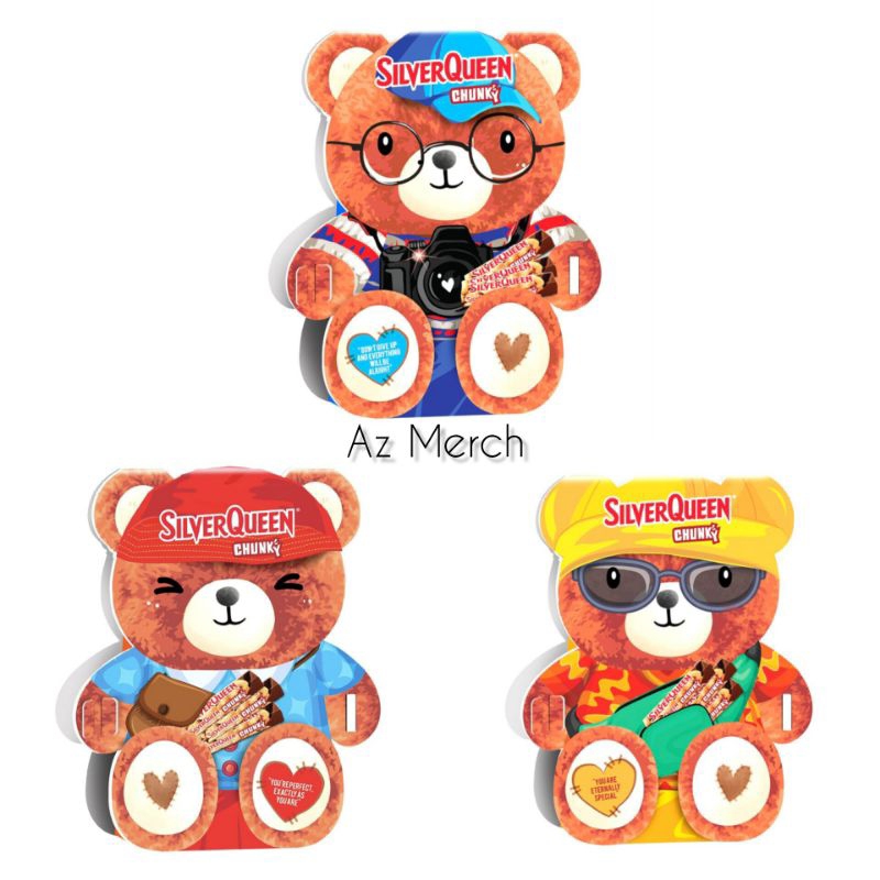

Silverqueen Chunky Bar Love Bear