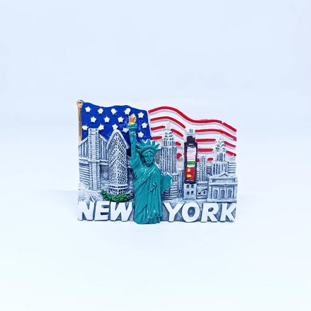 Fridge Tempelan Magnet Kulkas Souvenir Negara Amerika America USA New York Newyork 192
