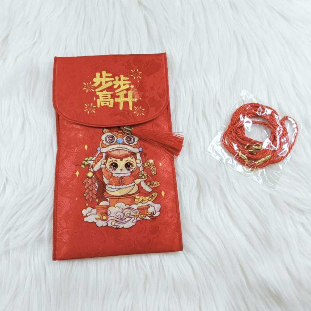 

Angpao Imlek Anak 4229 Model Tas Kain Dengan Tali Selempang Ukuran Besar Limited Edition