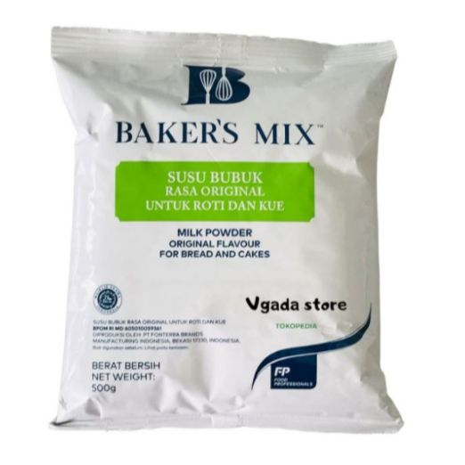 

ANCHOR BAKERSMIX MILK POWDER/SUSU BUBUK ORIGINAL UNTUK ROTI&KUE 500GR