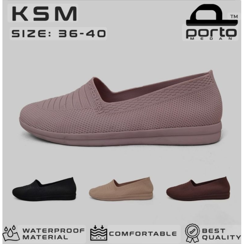 Porto Lady KSM, Sepatu Flat Wanita