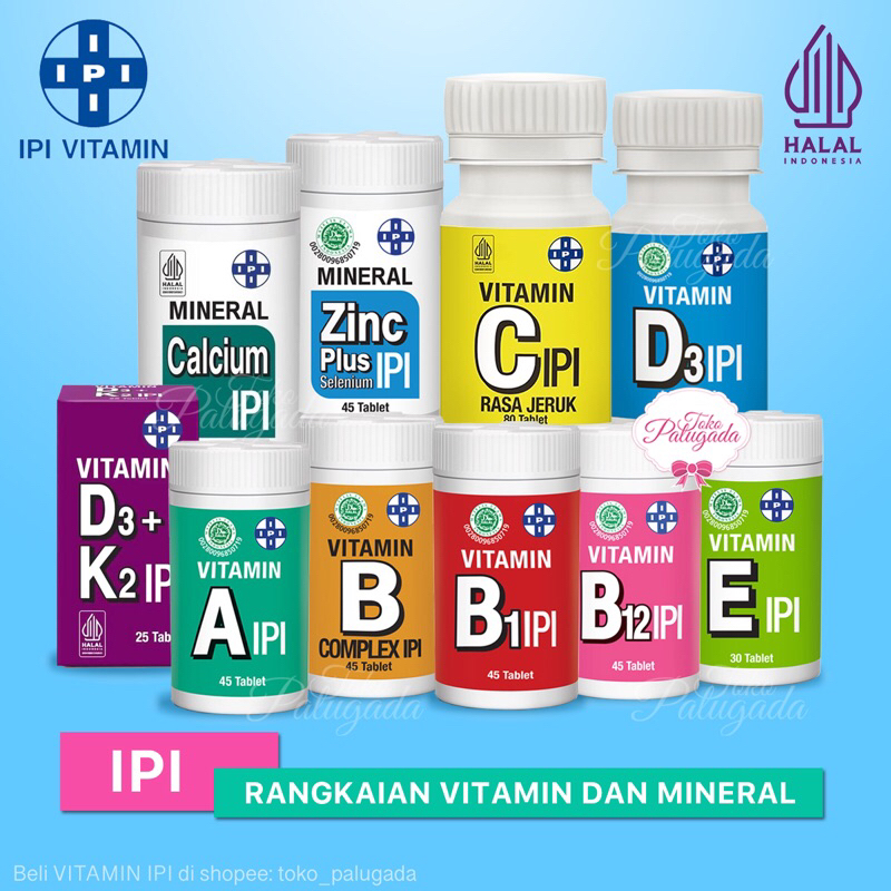 VITAMIN IPI - Vitamin IPI D3 - VITAMIN C IPI - VITAMIN ZINC IPI - VITAMIN A IPI