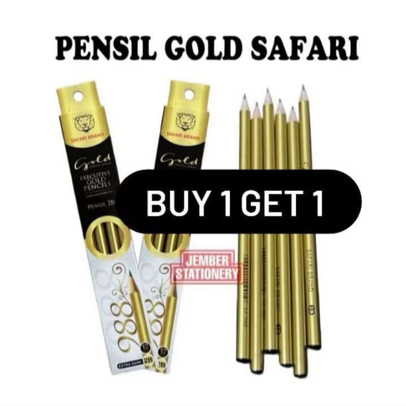 

12pcs pensil 2b joyko gold pensil ujian