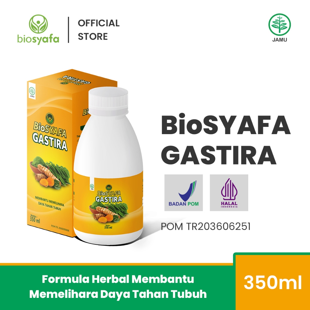 Biosyafa Gastira Obat Herbal Menjaga Daya Tahan Tubuh